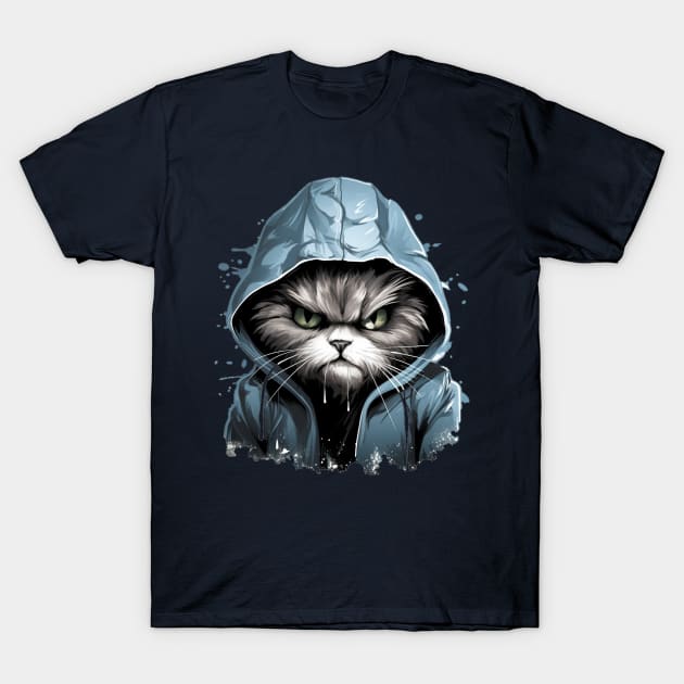 Disgruntled Kitty T-Shirt by Jason's Finery